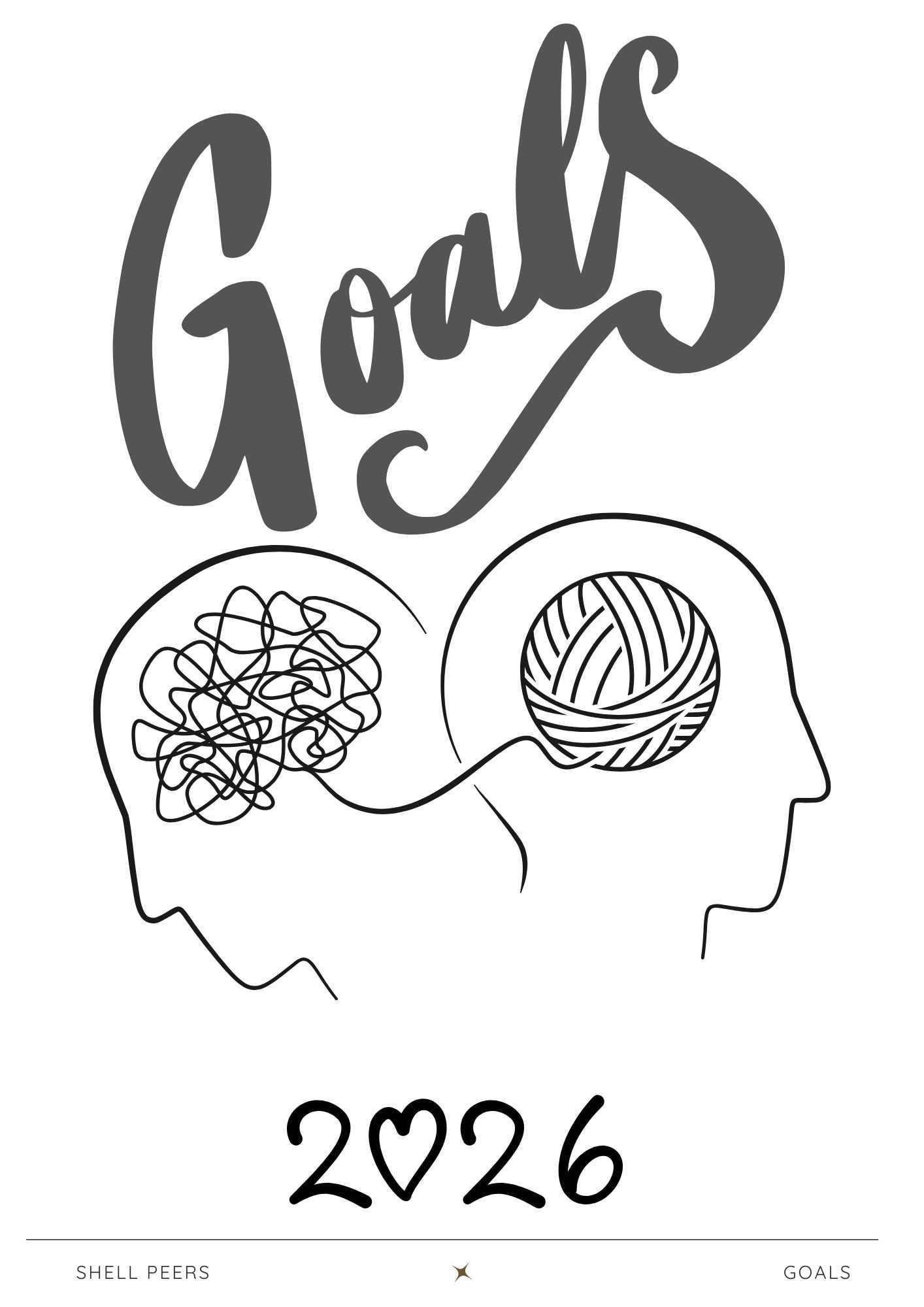 ShellPeers Goal Setting Planner 2026 cover